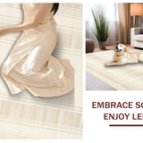 Contemporary Textured Tiled Design(Beige)