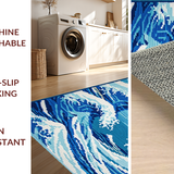 Funky Nautical Swirl Composition(Blue)