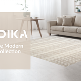 Ultra Soft Area Rug, Non Slip, Stain Resistant, Washable Area Rugs for Living Room, Bedroom, Sophisticated Soft Toned Pattern(Beige)