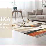 Ultra Soft Area Rug, Non Slip, Stain Resistant, Washable Area Rugs for Living Room, Bedroom, Elegant Cozy Shaggy Textural Delight(Gray)
