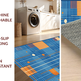 Contemporary Tiled Aesthetic(Blue)