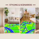 Lively Multi Scene Transportation Aesthetic(Green)