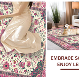 Charming Whimsical Floral Motif(Ivory)