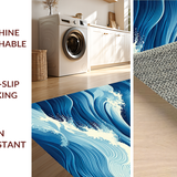 Serene Turquoise Wave Arrangement(Blue)