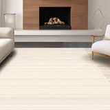 Contemporary Neutral Tasseled Shag(Beige)