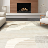 Sophisticated Abstract Linework Style(Beige)