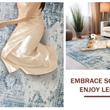 Contemporary Earthy Lattice Design(Blue)