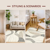 Refined Contemporary Curved(Beige)