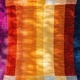 Ultra Soft Area Rug, Non Slip, Stain Resistant, Washable Area Rugs for Living Room, Bedroom, Boho Rainbow Tufted(Orange)