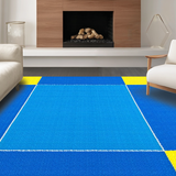 Fun Blue Playful Patterned(Blue)