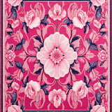 Ultra Soft Area Rug, Non Slip, Stain Resistant, Washable Area Rugs for Living Room, Bedroom, coquette floral bathroom(Pink)