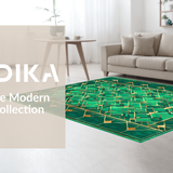 Contemporary Geometric Luxe Vibe(Green)