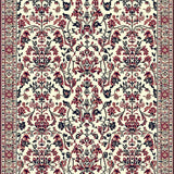 Ultra Soft Area Rug, Non Slip, Stain Resistant, Washable Area Rugs for Living Room, Bedroom, Vintage Distressed Damask(Beige)