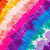 Ultra Soft Area Rug, Non Slip, Stain Resistant, Washable Area Rugs for Living Room, Bedroom, Fluffy Tie Dye Rainbow(Purple)