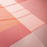 Ultra Soft Area Rug, Non Slip, Stain Resistant, Washable Area Rugs for Living Room, Bedroom, Modern Geometric 3D Texture(Pink)