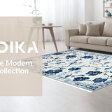 Artful Coastal Floral Elements(Blue)