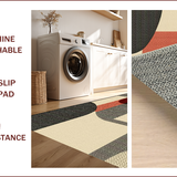 Ultra Soft Area Rug, Non Slip, Stain Resistant, Washable Area Rugs for Living Room, Bedroom, Elegant Warm Tones Animal Motif(Gray)