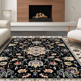 Rustic Colorful Trellis(Black)