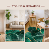 Luxe Golden Trimmed Art(Green)