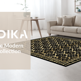Elegant Modern Lattice Design(Black)