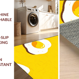 Ultra Soft Area Rug, Non Slip, Stain Resistant, Washable Area Rugs for Living Room, Bedroom, Joyful Soft Playful Look(Yellow)