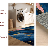 Dynamic Navy Pink Gradient Design(Blue)