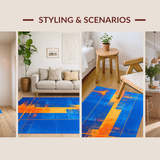 Eclectic Multicolor Wave(Blue)