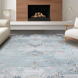 Elegantly Faded Vintage Charm(Blue)