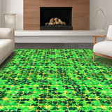 Elegant Vibrant Clover Aesthetic(Green)