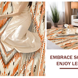 Modern Tiled Symmetrical Arrangement(Orange)