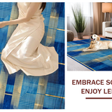 Contemporary Dynamic Patterned Elegance(Blue)