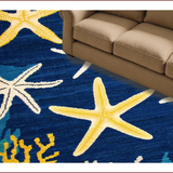 Vibrant Starfish Coastal Aesthetic(Blue)