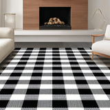 Sleek Modern Geometric Contrast(Black)