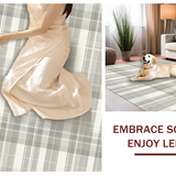 Timeless Classic Light Grey Grid(Beige)