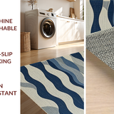 Luxe Navy Scallop Visual Appeal(Beige)