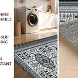 Chic Medallion Motif with Earthy Hues(Black)