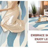 Sophisticated Blue Ripple Design(Blue)