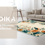 Whimsical Floral Jungle Vibes(Beige)