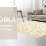 Chic Contemporary Leaf(Beige)