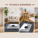 Dynamic Monochrome Checkered Illusion(Black)