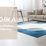 Elegant Monochromatic Swirl(Blue)