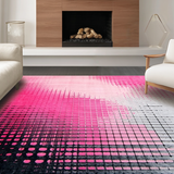 Chic Ombre Geometry Fusion(Pink)