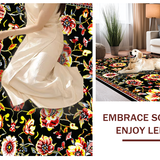 Contemporary Bold Floral Palette(Black)