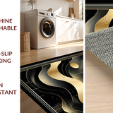 Glamorous Modern Textured Design(Black)