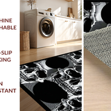 Dramatic Skull Art Arrangement(Black)