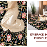 Chic Black and Pink Blossom Style(Black)