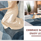 Elegant Abstract Layers(Blue)