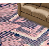 Contemporary Pastel Patterned Delight(Pink)