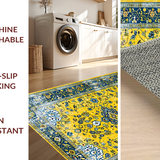 Bright Earthy Geometric Fusion(Yellow)