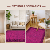 Trendy Contemporary Safari Motif(Pink)